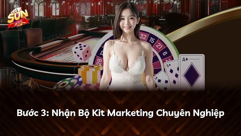 Bước 3: Nhận Bộ Kit Marketing Chuyên Nghiệp